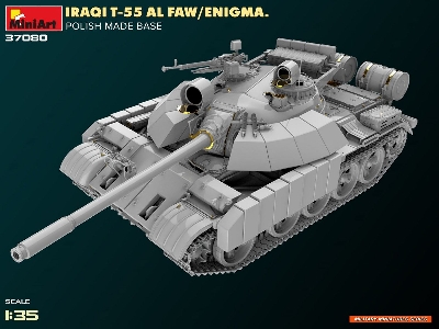 Iraqi T-55 Al Faw / Enigma Polish Made Base - image 8