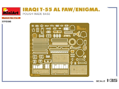 Iraqi T-55 Al Faw / Enigma Polish Made Base - image 11