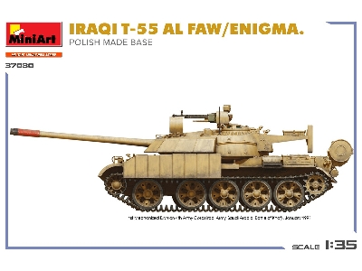 Iraqi T-55 Al Faw / Enigma Polish Made Base - image 13