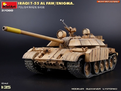 Iraqi T-55 Al Faw / Enigma Polish Made Base - image 24