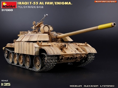 Iraqi T-55 Al Faw / Enigma Polish Made Base - image 35