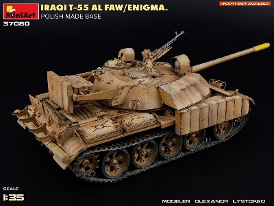Iraqi T-55 Al Faw / Enigma Polish Made Base - image 53
