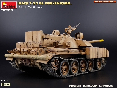 Iraqi T-55 Al Faw / Enigma Polish Made Base - image 55