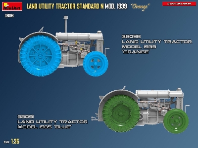 Land Utility Tractor Standard N "orange" (Mod. 1939) - image 5