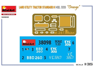 Land Utility Tractor Standard N "orange" (Mod. 1939) - image 7