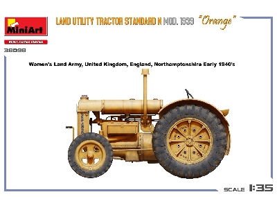 Land Utility Tractor Standard N "orange" (Mod. 1939) - image 19