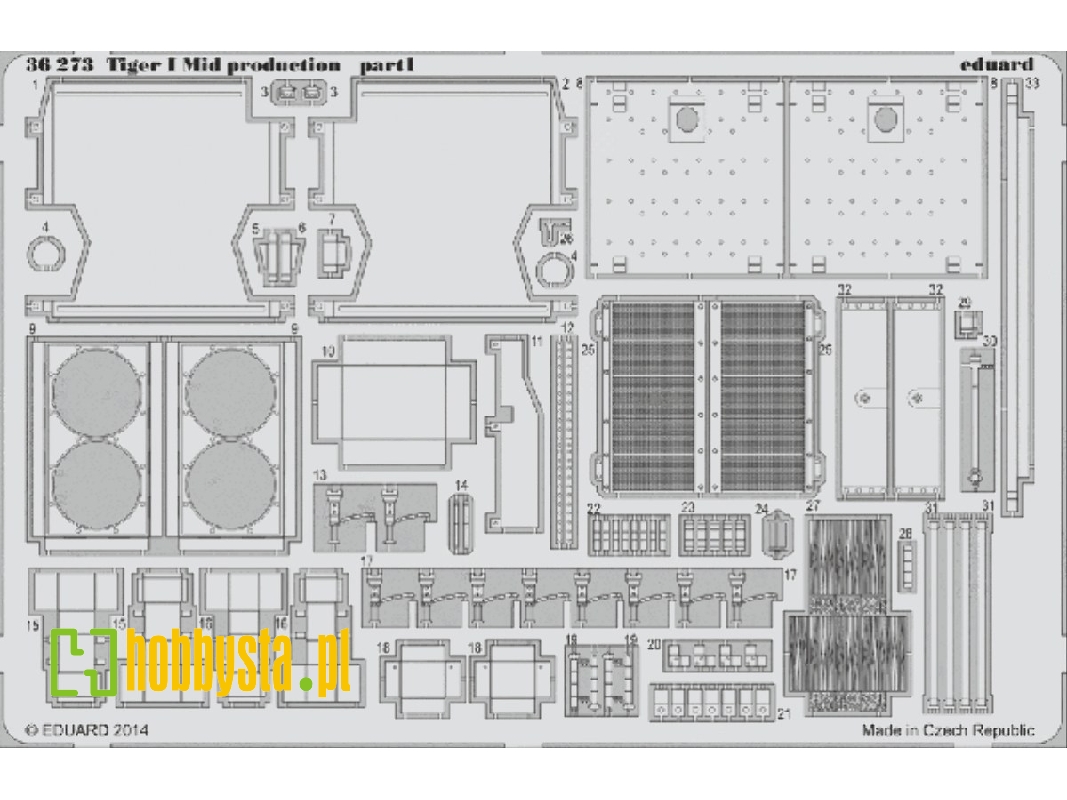 Tiger I Mid production 1/35 - Dragon - image 1