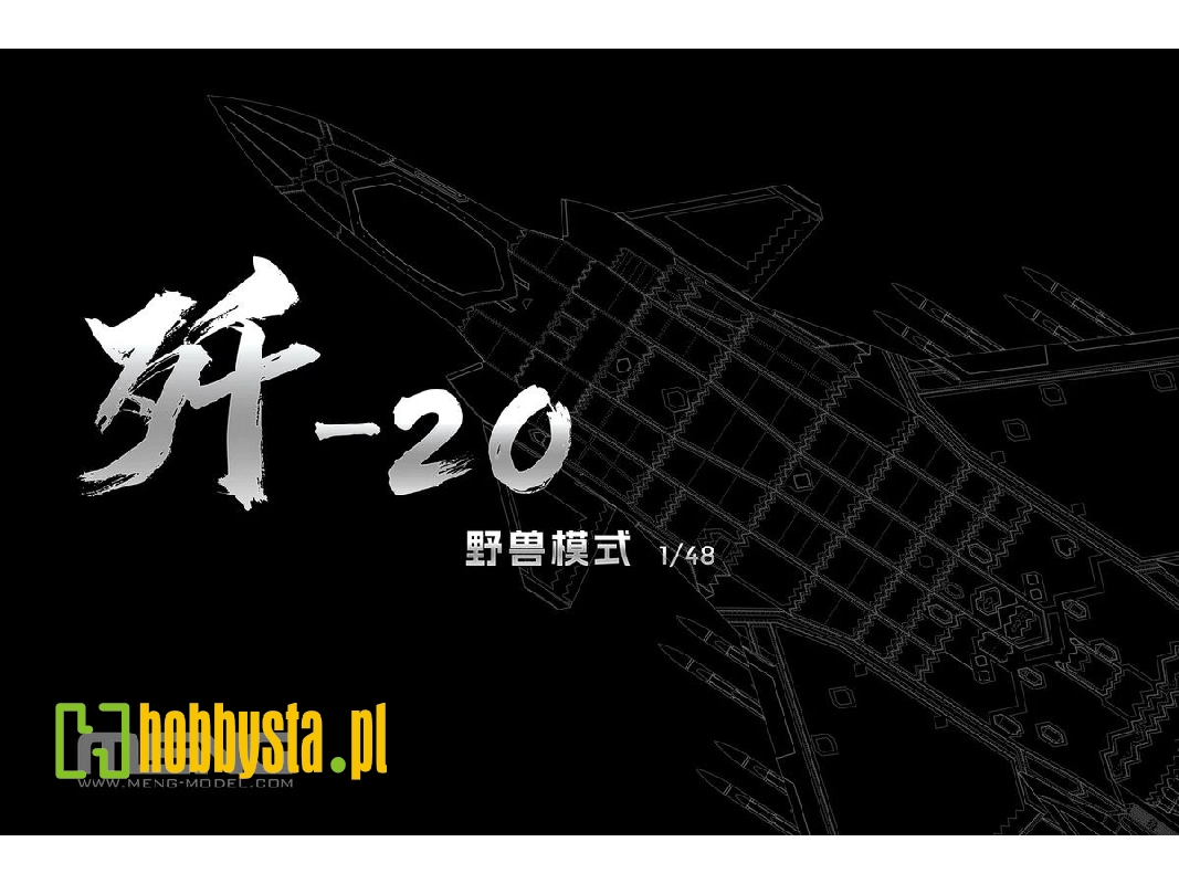 Chinese J-20 Stealth Fighter Beast Mode - image 1