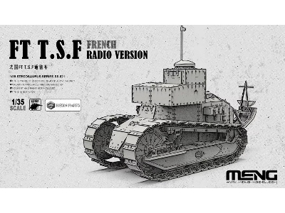 French Ft T.S.F - French Radio Version (Including Resin Parts) - image 1
