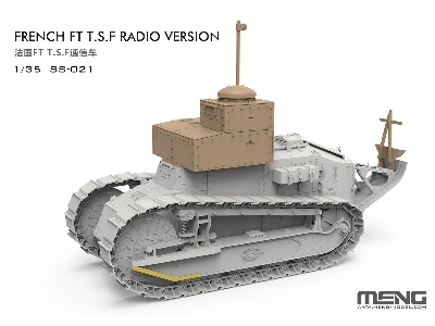 French Ft T.S.F - French Radio Version (Including Resin Parts) - image 2