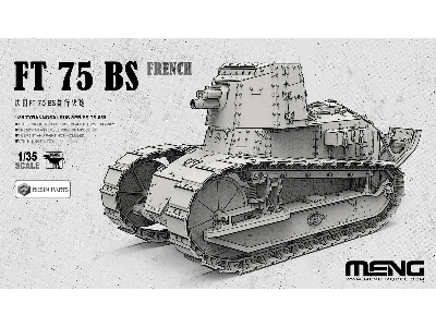 French Ft 75 Bs (Including Resin Parts) - image 1