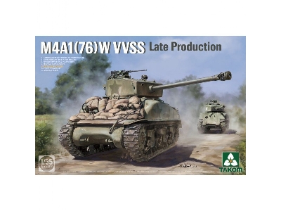 Us M4a1(76w) Sherman - Vvss Late Production - image 1