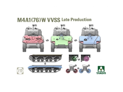 Us M4a1(76w) Sherman - Vvss Late Production - image 4