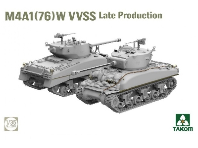 Sherman Two Box - M4a1(76w) Vvss Late Production & M51 "degem Alef" & Us Army 1/4 Ton Utility Truck & Mp Figure - image 5
