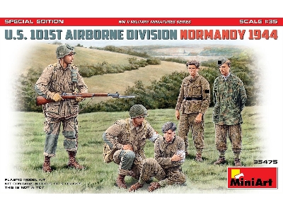Us 101st Airborne Division Normandy 1944 - Special Edition (5 Figures) - image 1