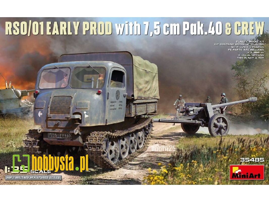Rso/01 Early Prod. With 7,5 Cm Pak.40 & Crew - image 1