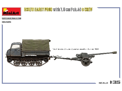 Rso/01 Early Prod. With 7,5 Cm Pak.40 & Crew - image 2