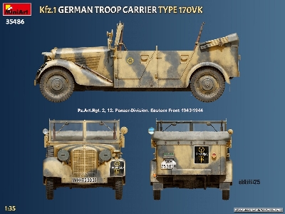 Kfz.1 German Troop Carrier Type 170vk - image 13