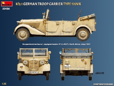 Kfz.1 German Troop Carrier Type 170vk - image 15