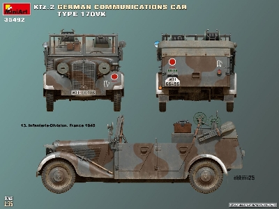 Kfz.2 German Communications Car Type 170vk - image 2