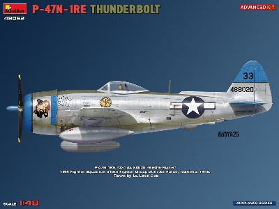 Republic P-47n-1re Thunderbolt - Advanced Kit - image 2