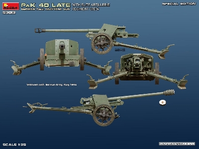 German 7.5 Pak 40 Late With Elite Artillerie Regiment Crew - Special Edition - image 24