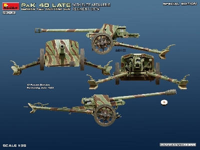 German 7.5 Pak 40 Late With Elite Artillerie Regiment Crew - Special Edition - image 26