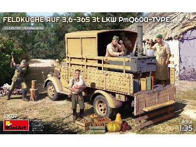 Feldkuche Auf 3,6-36s 3t Lkw Pmq600-type - image 1