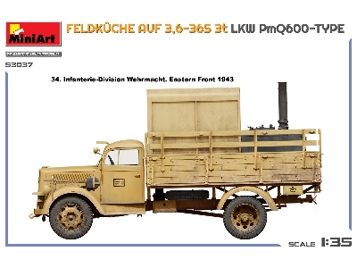 Feldkuche Auf 3,6-36s 3t Lkw Pmq600-type - image 24