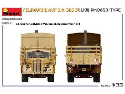 Feldkuche Auf 3,6-36s 3t Lkw Pmq600-type - image 30