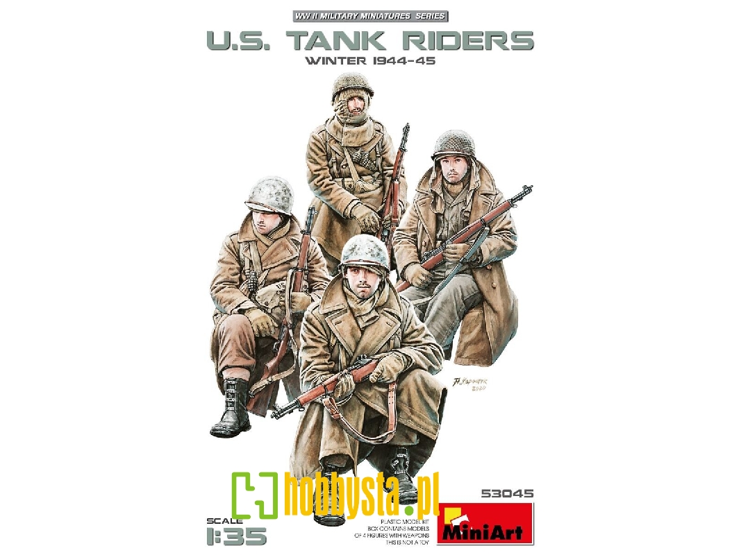 Us Tank Riders (Winter 1944-45) - image 1
