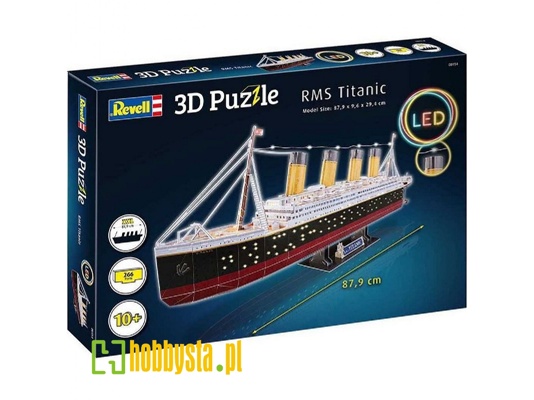3d Puzzle Rms Titanic - Led Edition - image 1
