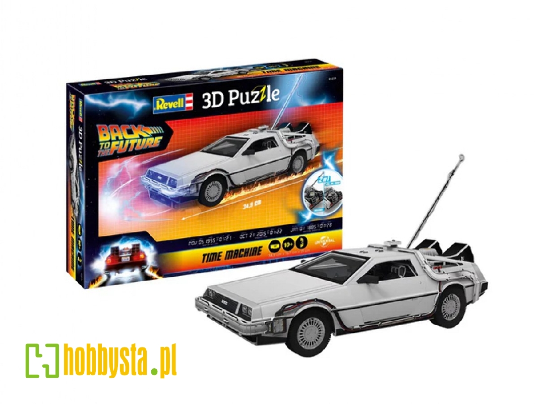 3d Puzzle Time Machine - Back To The Future - image 1
