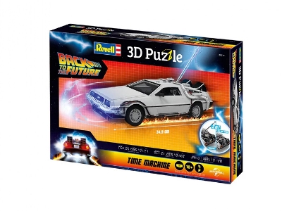 3d Puzzle Time Machine - Back To The Future - image 2