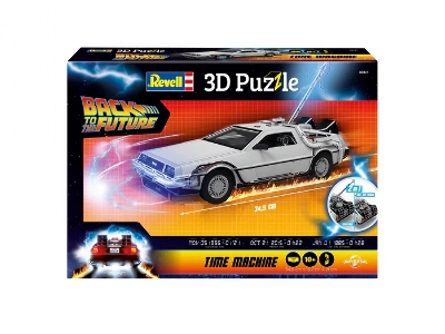 3d Puzzle Time Machine - Back To The Future - image 3