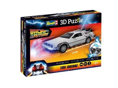 3d Puzzle Time Machine - Back To The Future - image 4