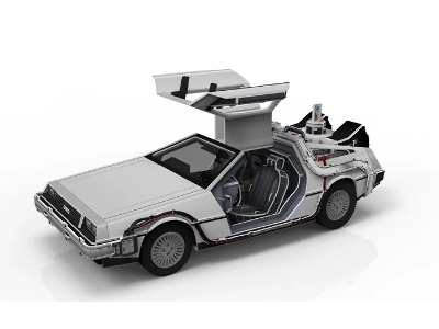 3d Puzzle Time Machine - Back To The Future - image 5