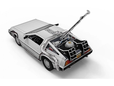 3d Puzzle Time Machine - Back To The Future - image 7