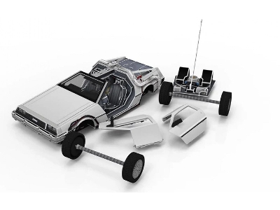 3d Puzzle Time Machine - Back To The Future - image 8