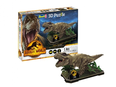 3d Puzzle Jurassic World Dominion - T-rex - image 1
