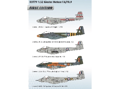 Gloster Meteor F.8 / Fr.9 - First Edition Boxing - image 7