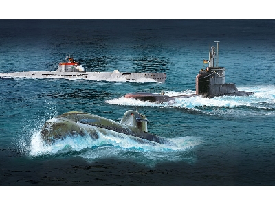 70 Years Of Bundeswehr: Wilhelm Bauer / Type 206 A And Type 212 A Submarine - image 2