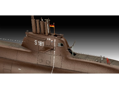 70 Years Of Bundeswehr: Wilhelm Bauer / Type 206 A And Type 212 A Submarine - image 3