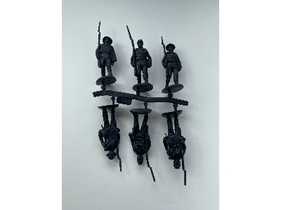 Confederate Infantry In "butternut Uniforms" Marching Set 2 - 18 Figures (American Civil War 1861-1865) - image 3