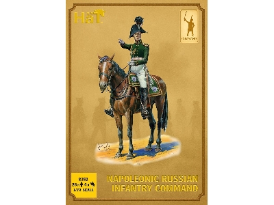 Napoleonic Russian Infantry - Command (28 Figures) - image 1