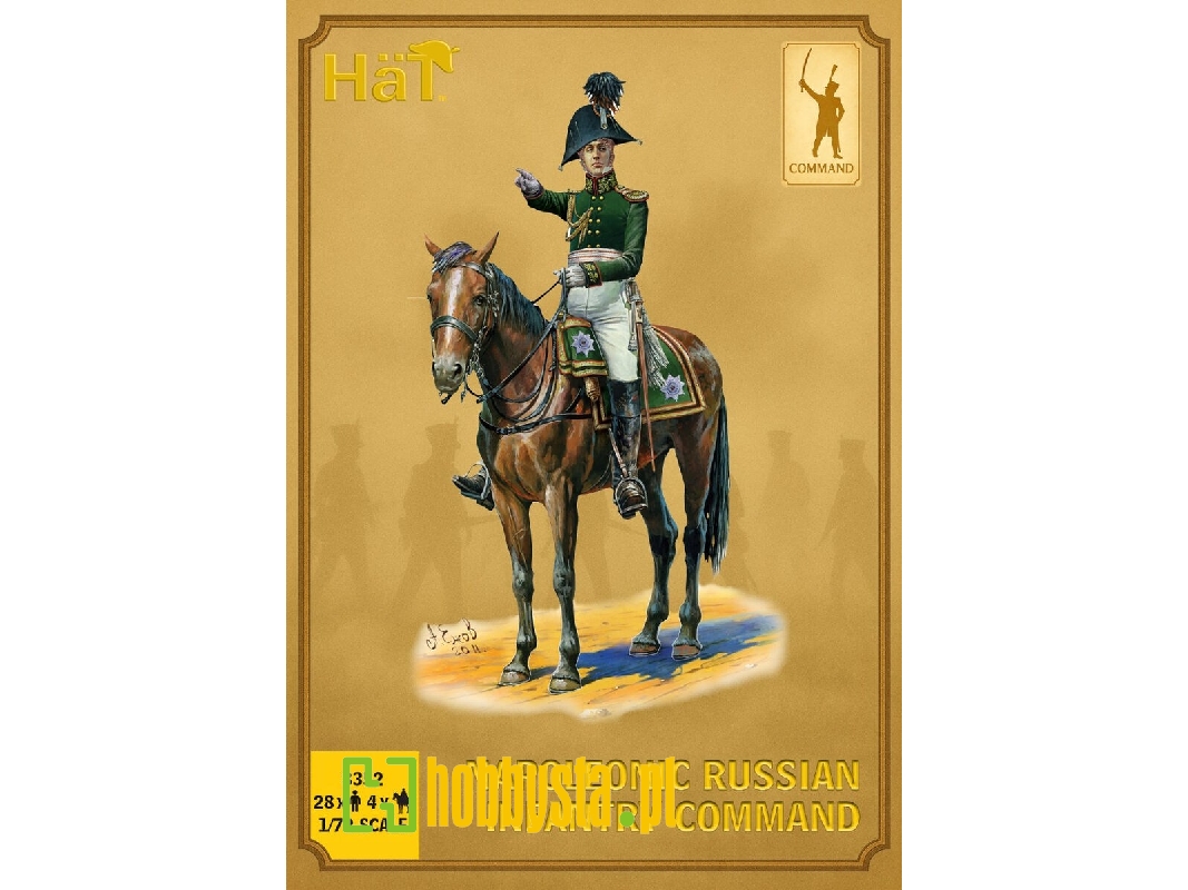 Napoleonic Russian Infantry - Command (28 Figures) - image 1