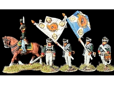 Napoleonic Russian Infantry - Command (28 Figures) - image 3