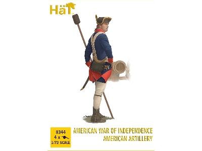 American War Of Independence - American Artillery (4 Cannons And Crew) - image 1