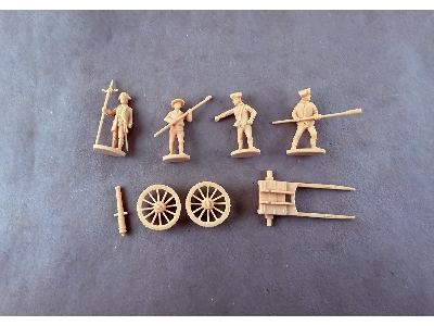 American War Of Independence - American Artillery (4 Cannons And Crew) - image 21