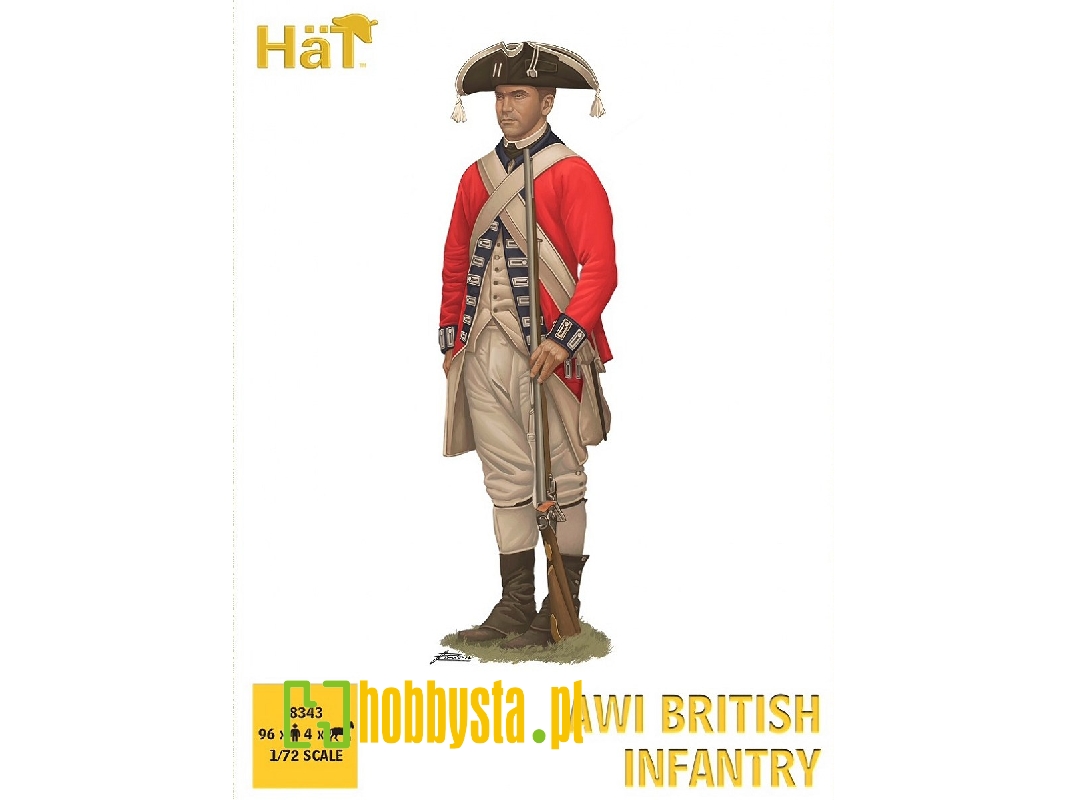American War Of Independence - British Infantry (96 Figures) - image 1